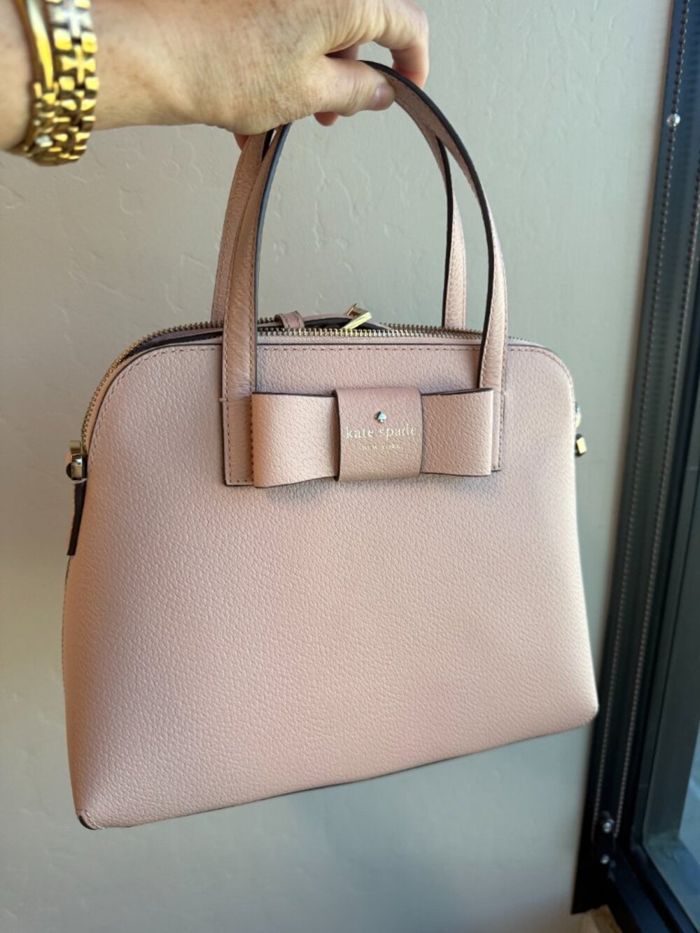 KATE SPADE Matthews Street Maise Satchel "Rosy Cheeks" Pink.
